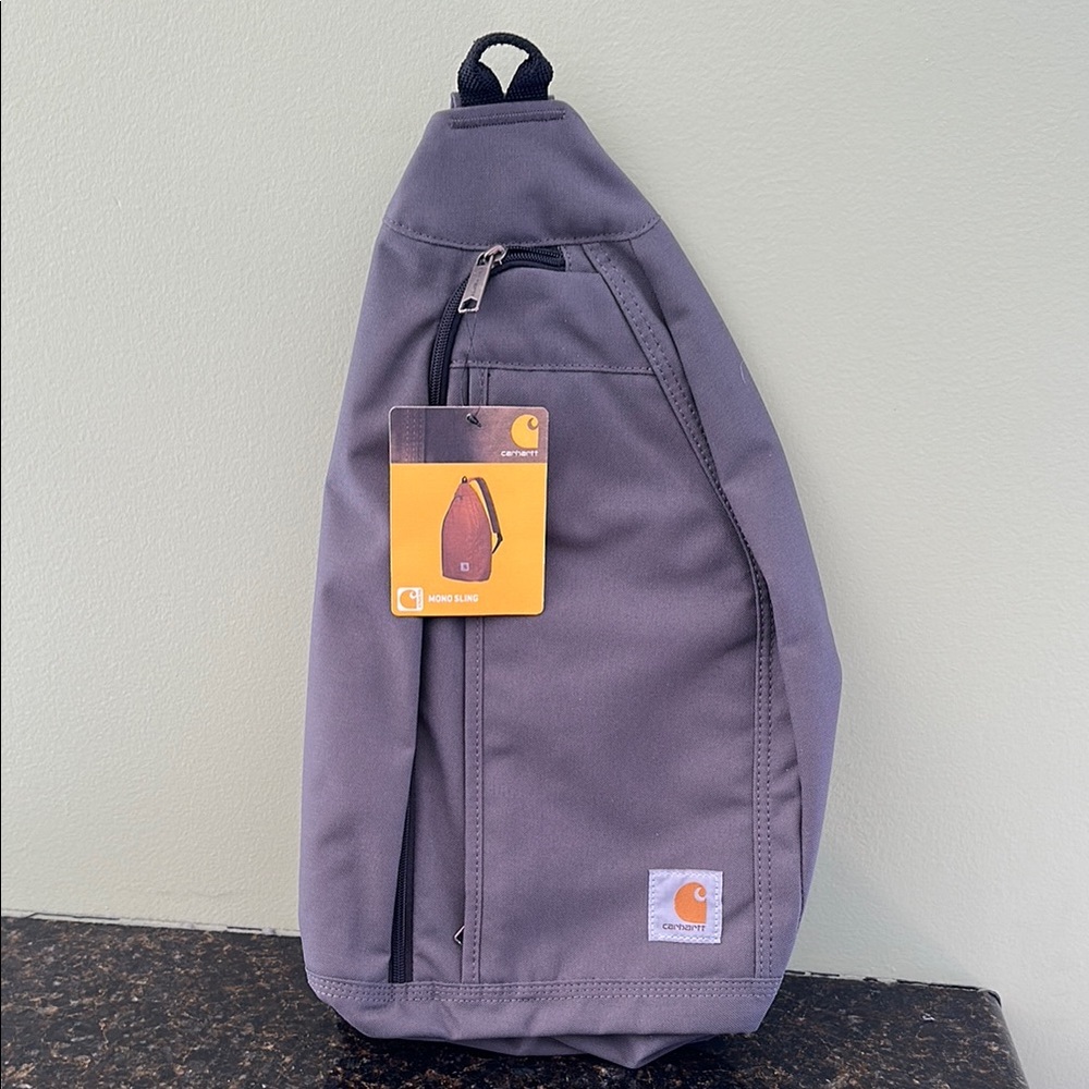 Carhartt Gray Crossbody Sling Bag (NWT)